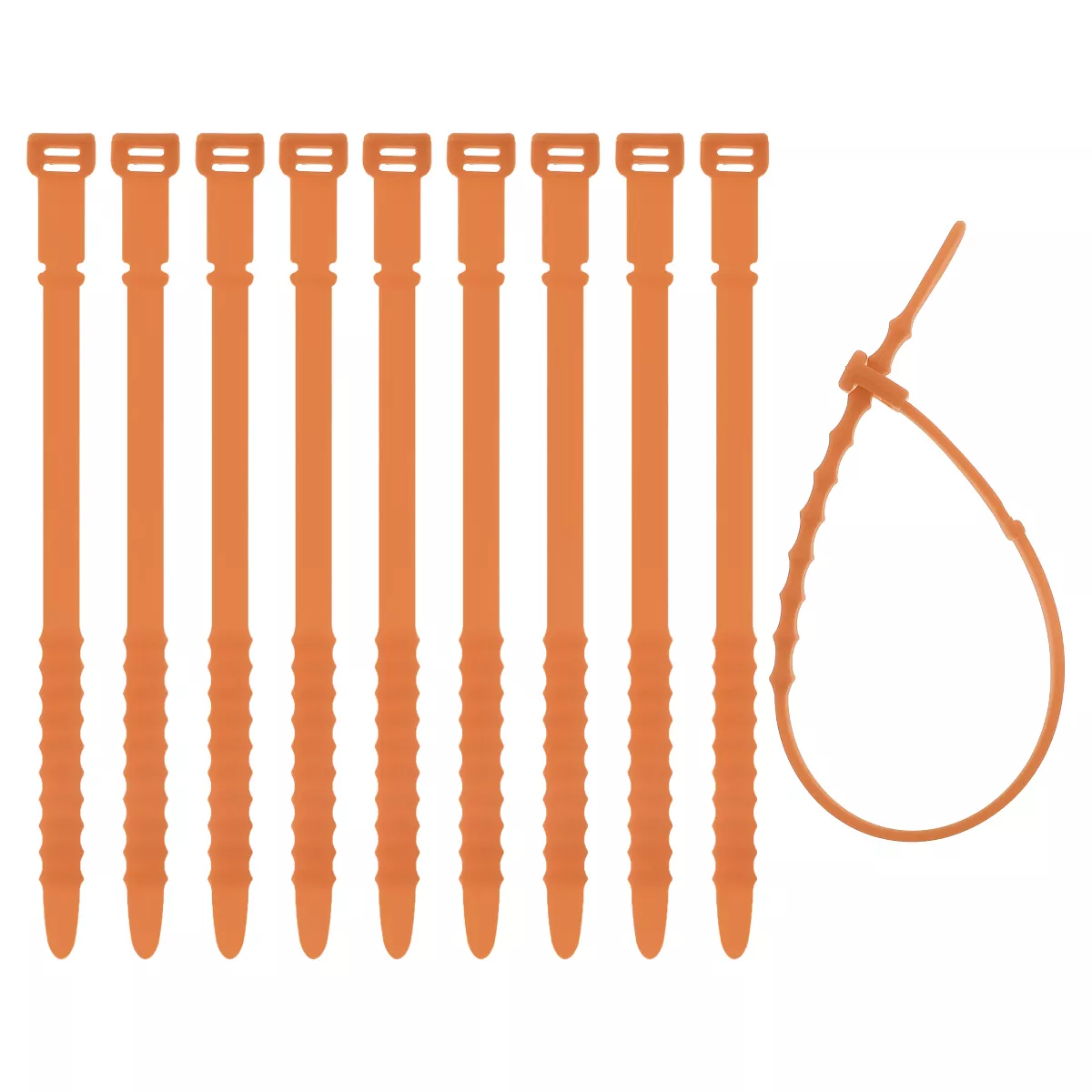 Cord Organizer 7.09" Length 10 Pcs