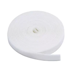1 3-Pack Hook & Loop Fastening Tape 5 yard/roll, 0.75-inch - White